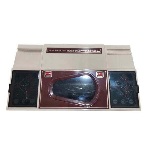 1980 Mattel Electronics World Championship Baseball Handheld Game 3201 WORKING - Picture 5 of 9